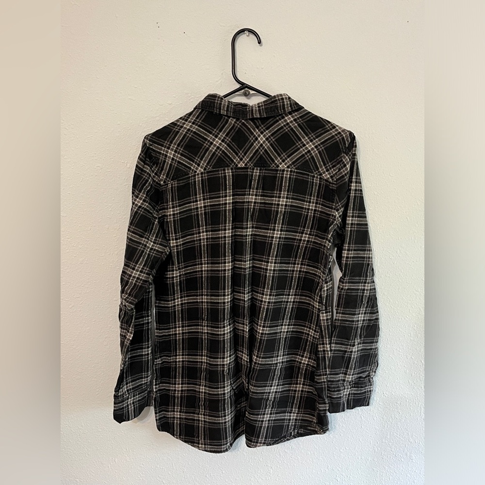 Plaid Button-Up - Picture 2 of 2